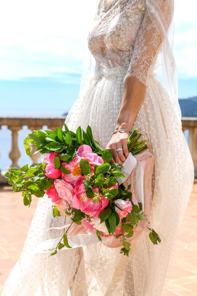 Decoration florale Shooting domaine canaille Cassis