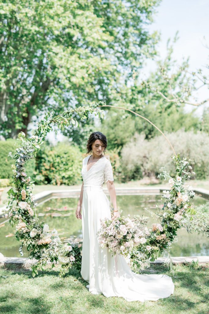 Decoration florale Shooting Chabran