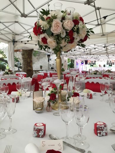 Decoration florale Audrey et Jean-Yves