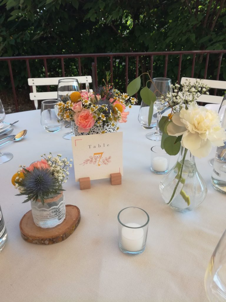 Decoration florale Isabelle et Pierre