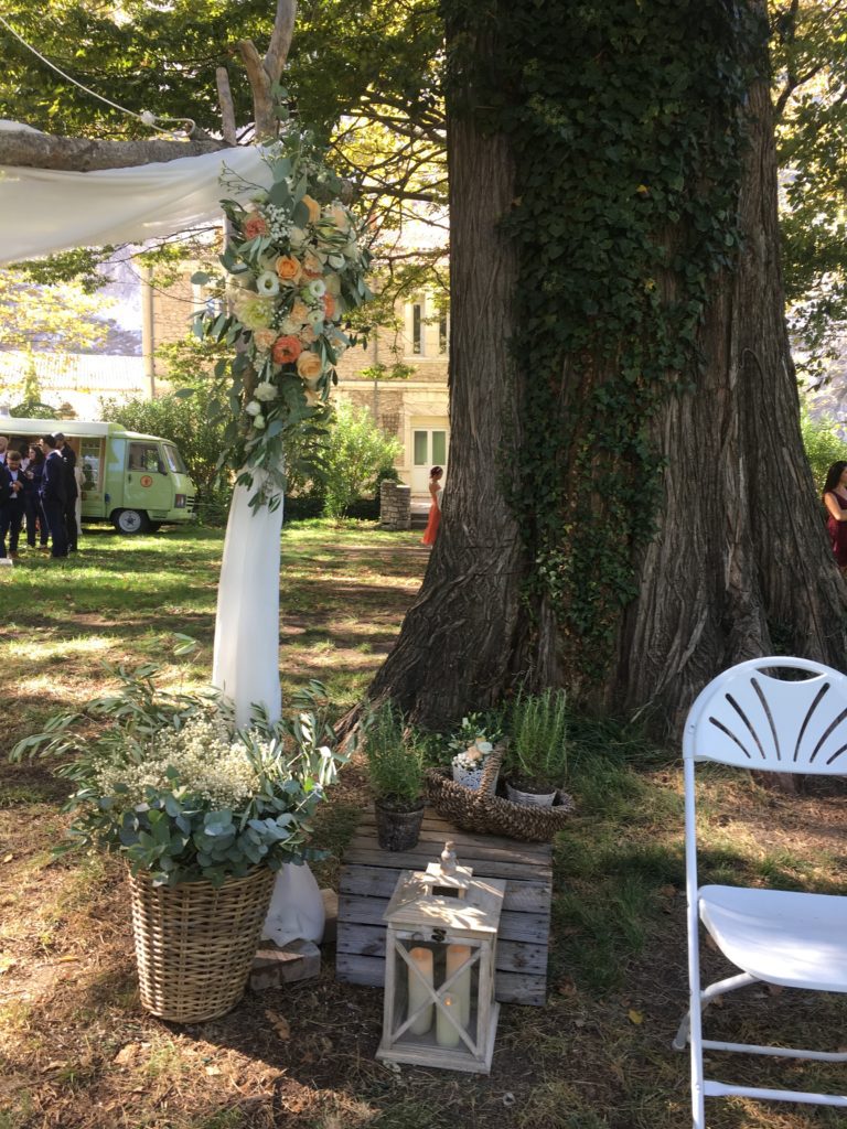 Decoration florale Laëticia et Grégory