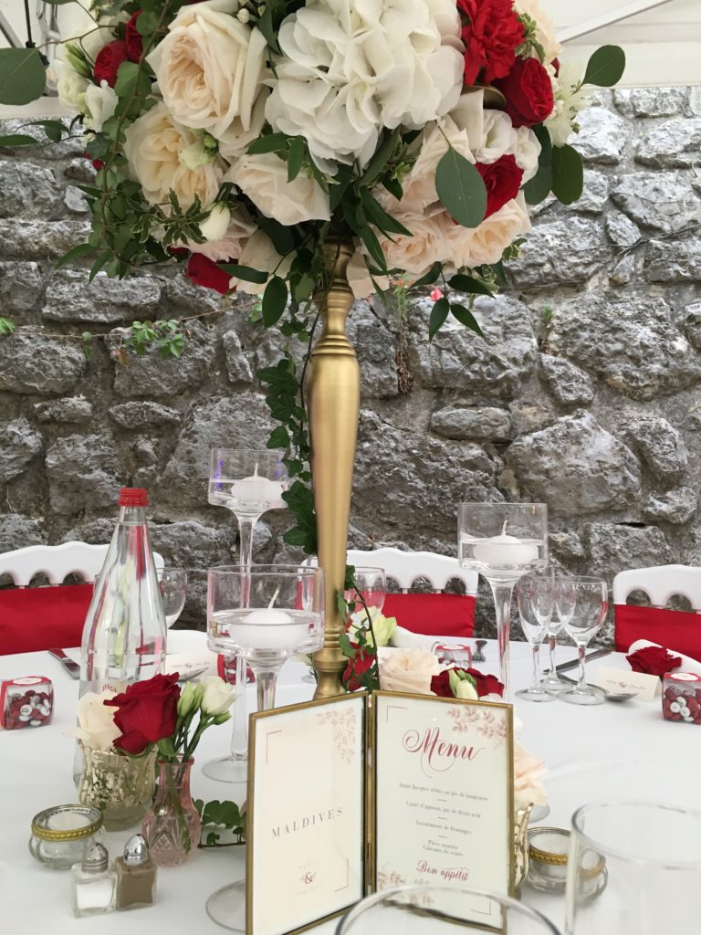 Decoration florale Audrey et Jean-Yves