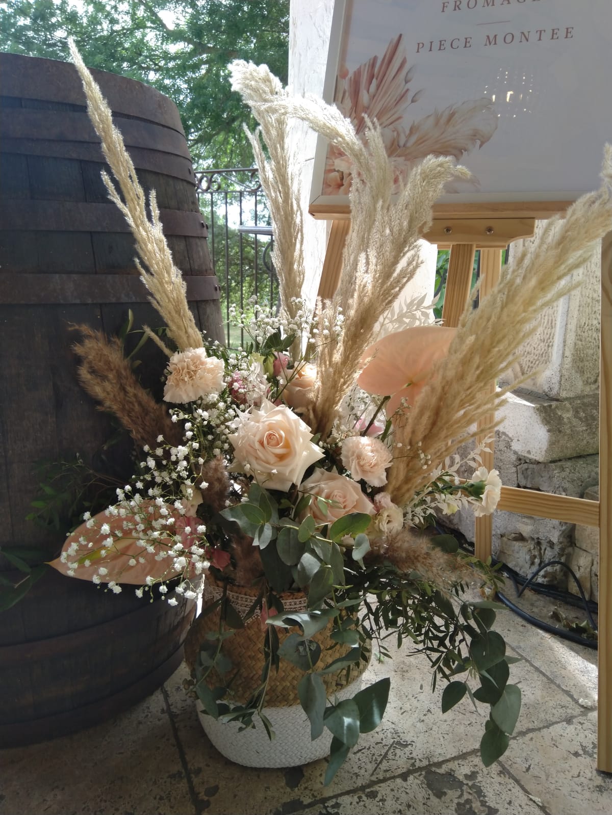 Mariage du 4 juin 2022 Angelina et Mathieu Mas de 5 Fontaines Atelier Zeste d'amour