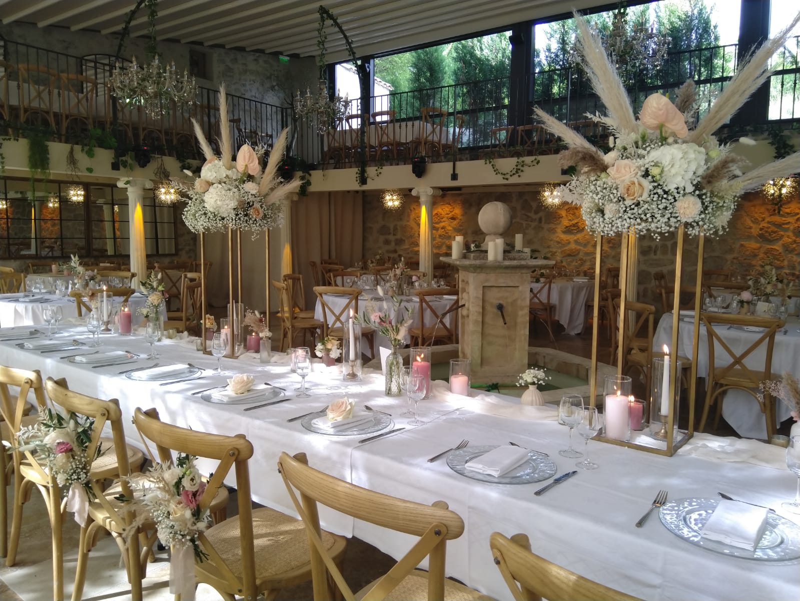 Mariage du 4 juin 2022 Angelina et Mathieu Mas de 5 Fontaines Atelier Zeste d'amour