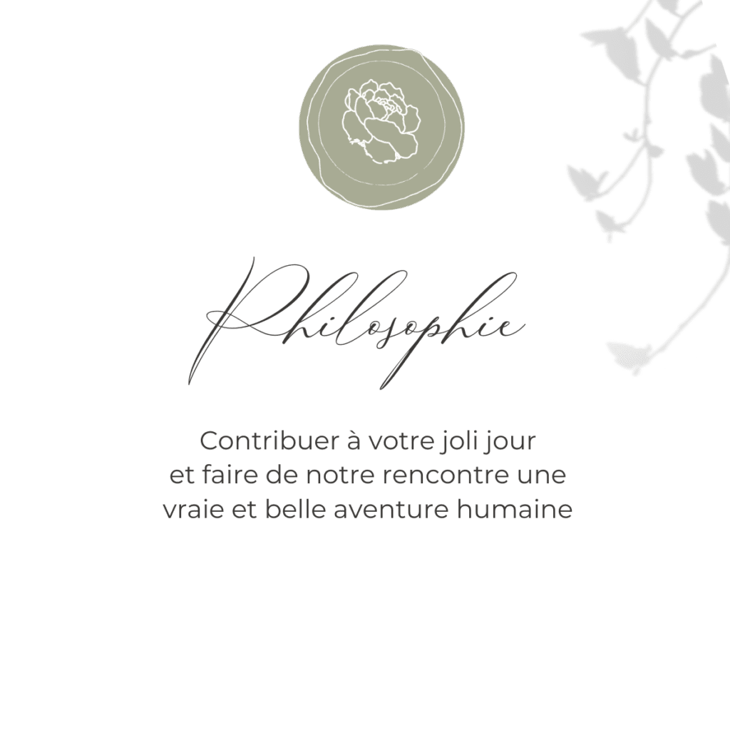 Philosophie Atelier Zeste d'Amour