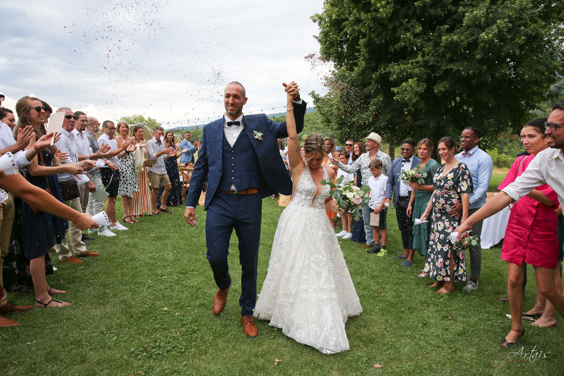 Mariage Emilie et Julien Château du Griffon 2021 Photographe : Artais Studio Atelier Zeste d'Amour