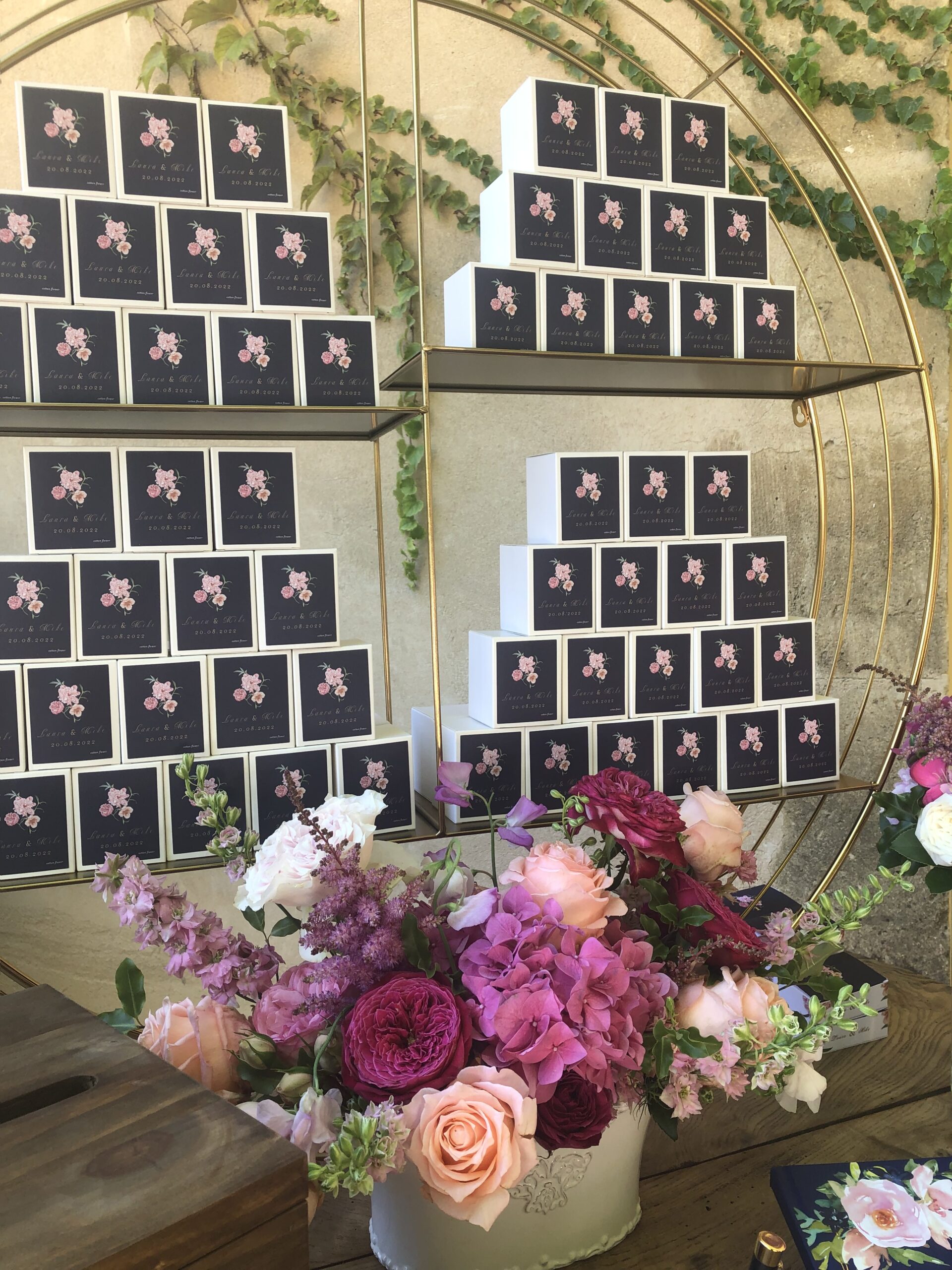 Mariage Laura et Mike Août 2022 Château Val Joanis Atelier Zeste d'Amour